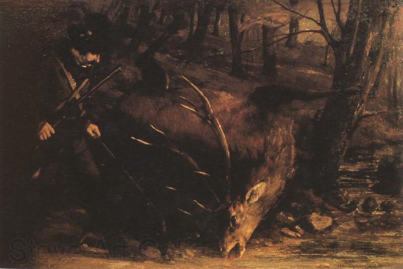 Gustave Courbet Hunter Spain oil painting art